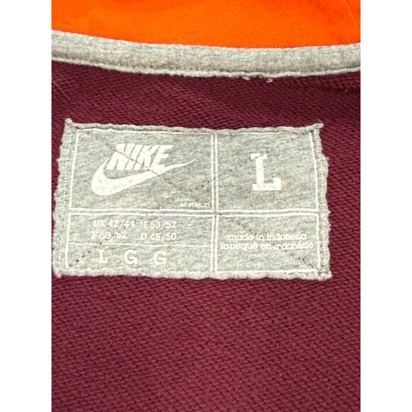 Virginia Tech Hokies Nike Zip Up Hoodie Embroidered Ladies Size Large (125) - Picture 3 of 12